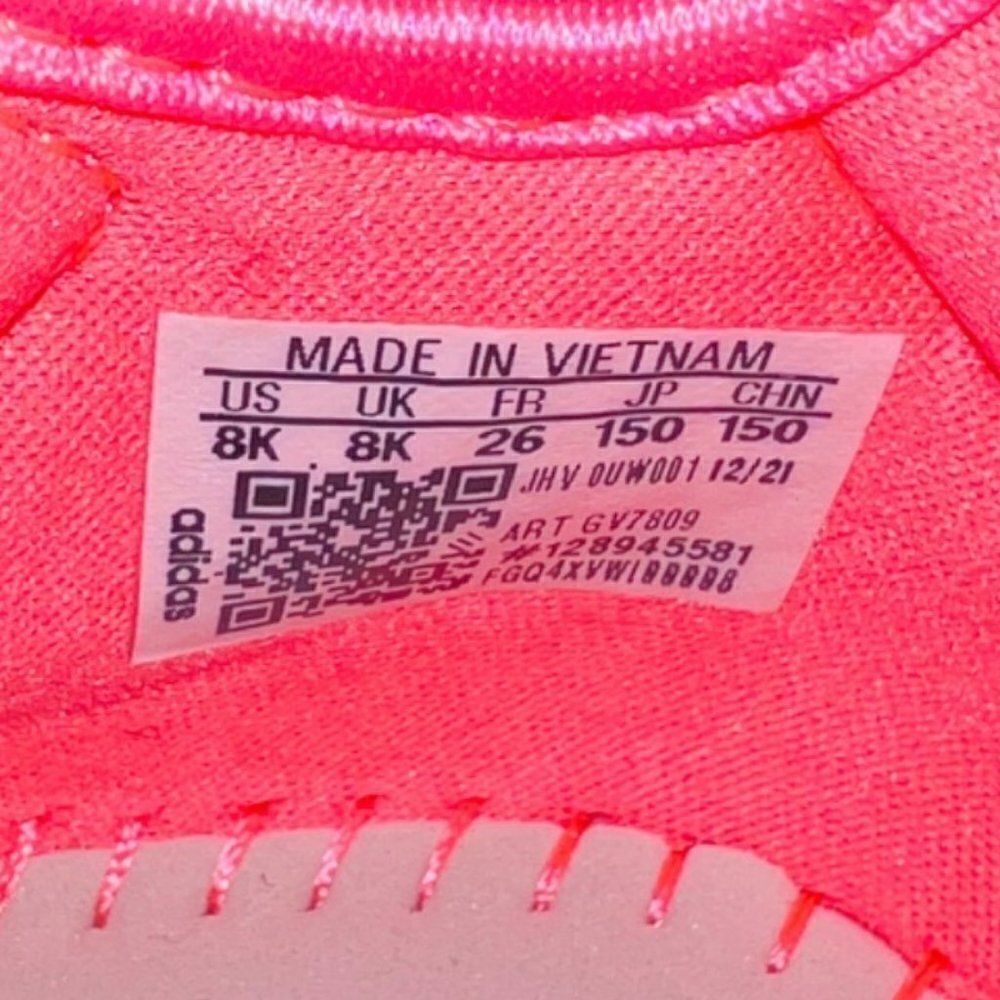 Adidas AltaVenture I 'Acid Red‎ Sky Rush' GV7809 Infant 8 - Picture 10 of 12